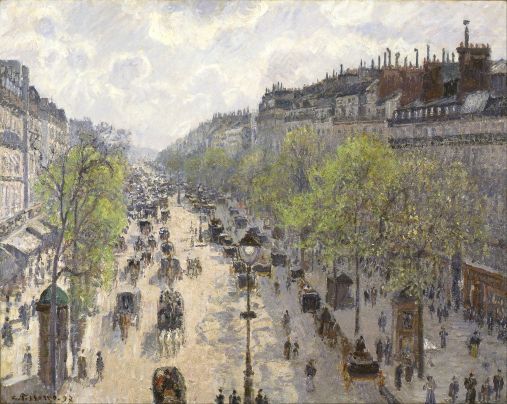 Le Boulevard de Montmartre, Matinée de Printemp